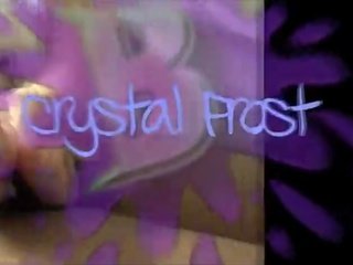 Cristal frost punheta com os pés