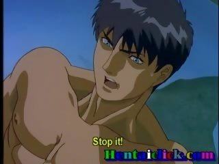 Innocent Hentai Gay Stud Gets Hot Gangbanged