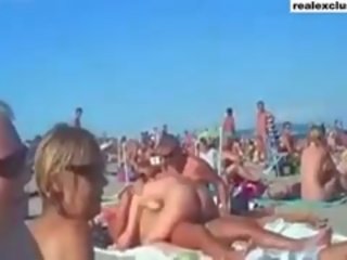 Publiek naakt strand swinger seks in zomer 2015