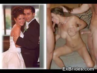 Real Brides Sucking!