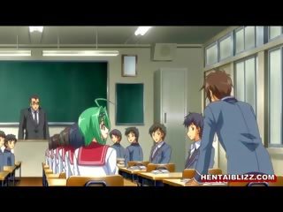 Bigboobs Hentai Schoolgirl Hard Wetpussy Poking In The Toile
