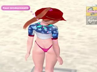 Sensual praia 3 gameplay - hentai jogo
