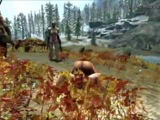 Tasha Slutty Whore SexLab Skyrim Let's Play Adventures PT 34 Tasha Enjoys flesh of her friendsX