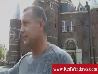 Utangaç zevk bir seks tour içinde amsterdam