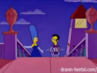 Simpsons khiêu dâm - marge và artie afterparty