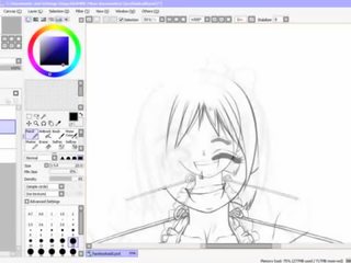 エロアニメ speed お絵かき - パート 2 - inking