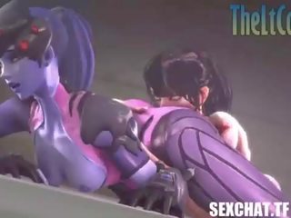 Overwatch sfm the ļoti labākais widowmaker porno