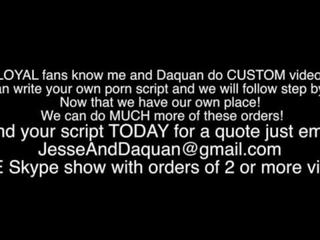 Mēs do custom video par fans email jesseanddaquan pie gmail punkts com