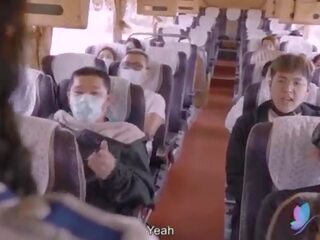 X névleges videó tour busz -val dögös ázsiai kurva eredeti kínai av trágár film -val angol tengeralattjáró