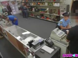 Bitch Police Officer Will Fuck For Money
