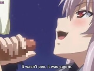 Seksual anime wampir having sikiş