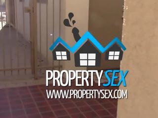 PropertySex Beautiful Realtor Blackmailed Into Sex Renting Office Space