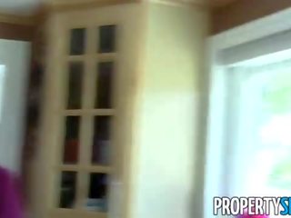 Propertysex - kaakit-akit inang kaakit-akit realtor ginagawang malaswa gawang-bahay pagtatalik video may kliente