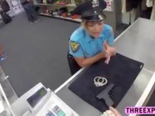 Sexy Police Woman Shows Her Perfect Body