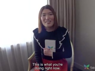 Twenty fyra år gammal japanska tokyo kontors ms miku kanno först tid i kön video- visar oss henne fittor och tar en johnson i henne rosa fittor vovve stil - måste se 4k &lbrack;part 1&rsqb;