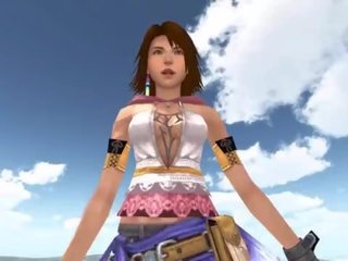 Yuna final fantazija x 10 pov