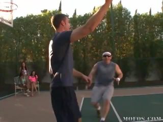 Interracial Sex In Basketball Court Video